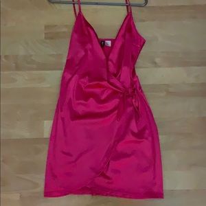 Super cute hot pink sexy tight dress